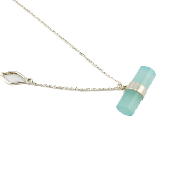 Noonday Collection Jewelry - Noonday Sterling Silver And Aquamarine? Lariat Necklace